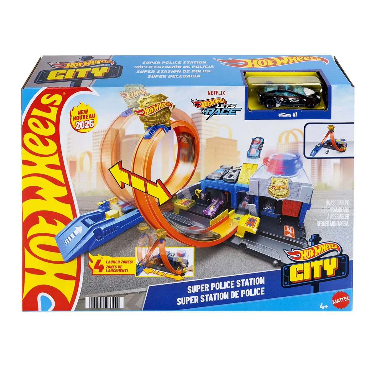 Hot Wheels Polis İstasyonu Oyun Seti