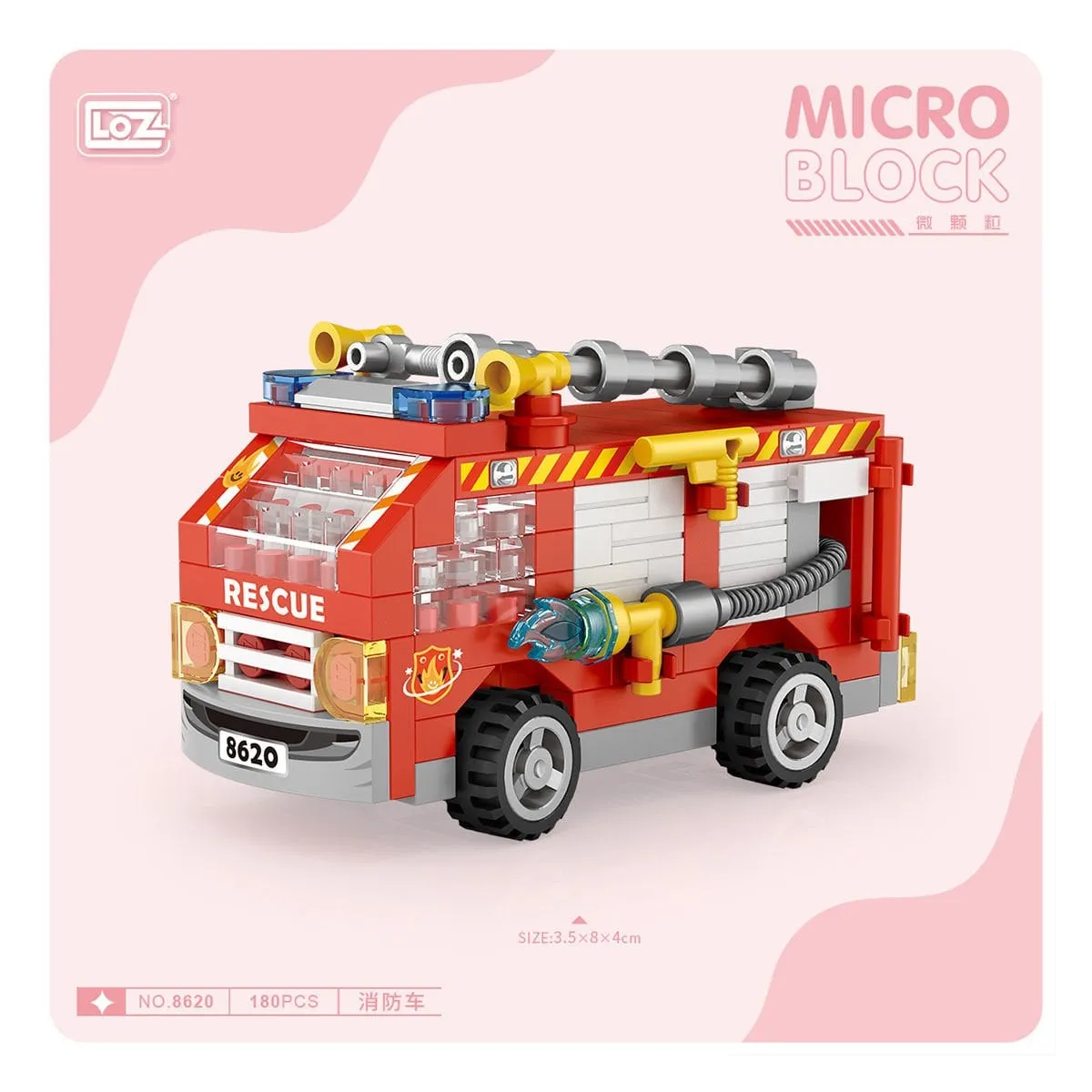 LOZ Blok Mini Poşet 180 Parça — görsel 2