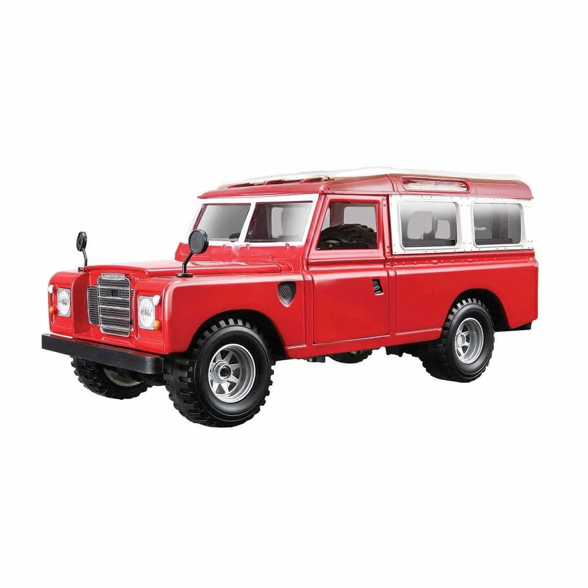 Sunman Land Rover Series II Model Araba 1:24 Kırmızı — görsel 2