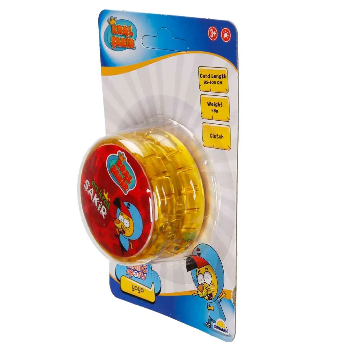 Yoyo Kral Şakir 6CM Sarı Işıklı Krtl Kral — görsel 2