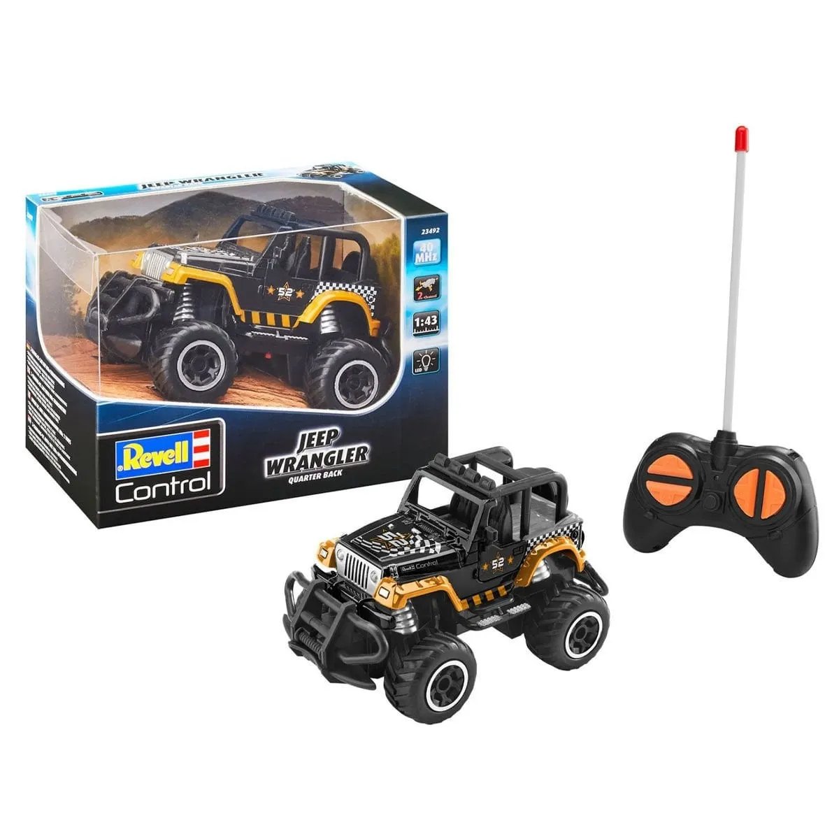 Revell RC Jeep Wrangler Quarter Back