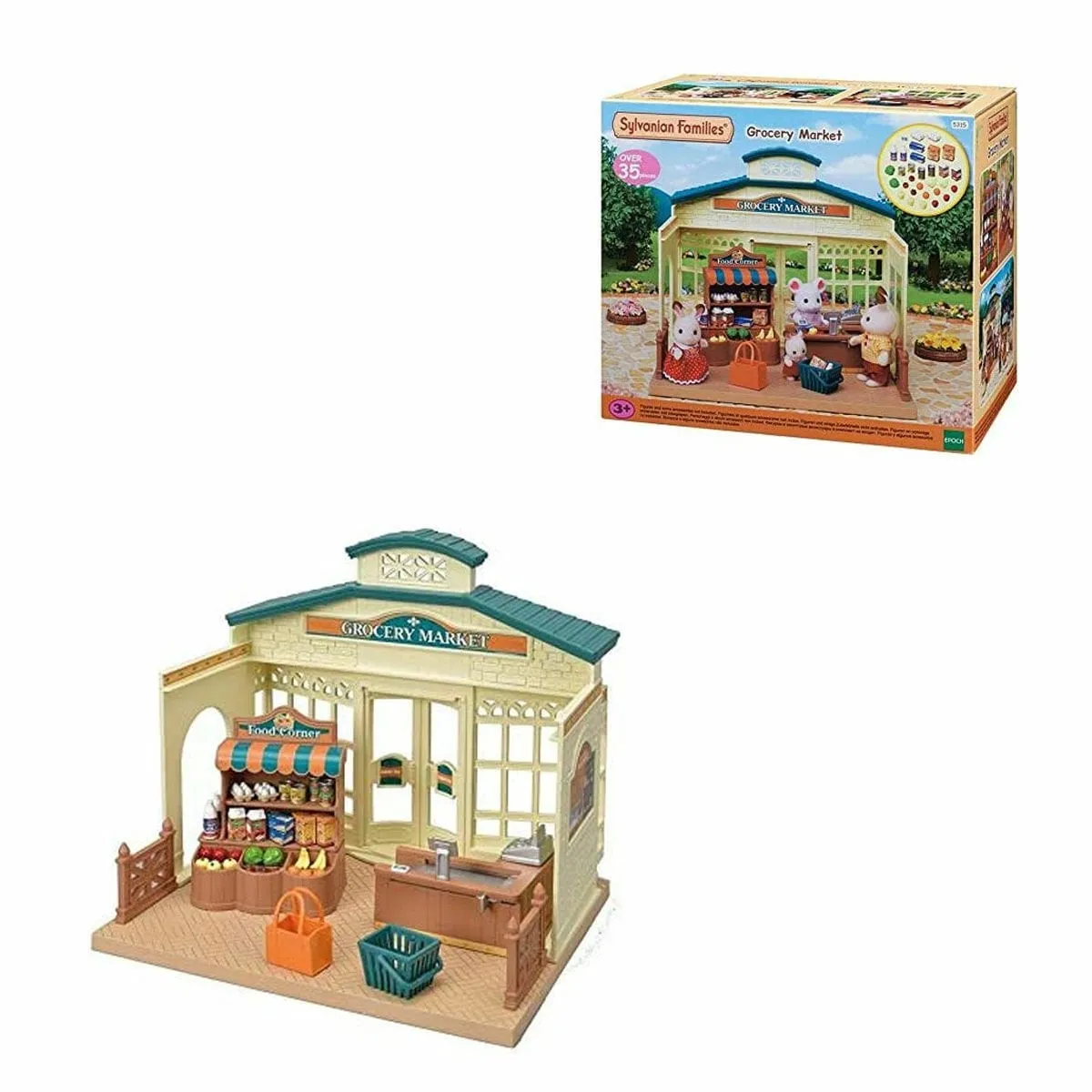 Sylvanian Families Grocery Market - Manav - figürler ayrı satılır +3 yaş