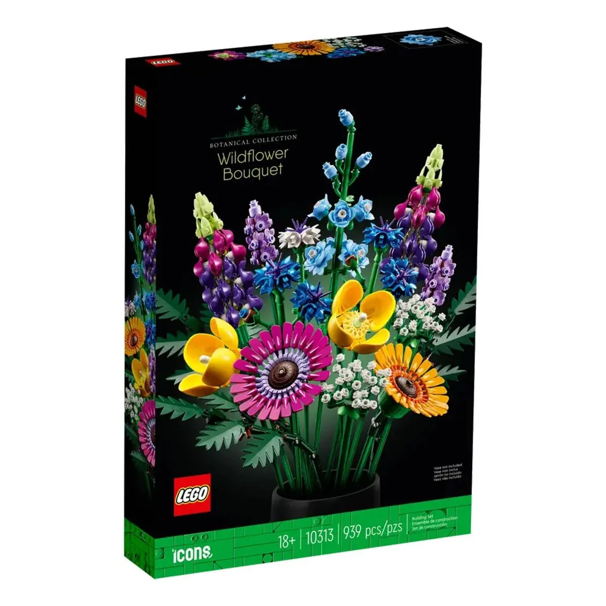 LEGO® Botanicals - Kır Çiçekleri Buketi 939 parça +18 yaş