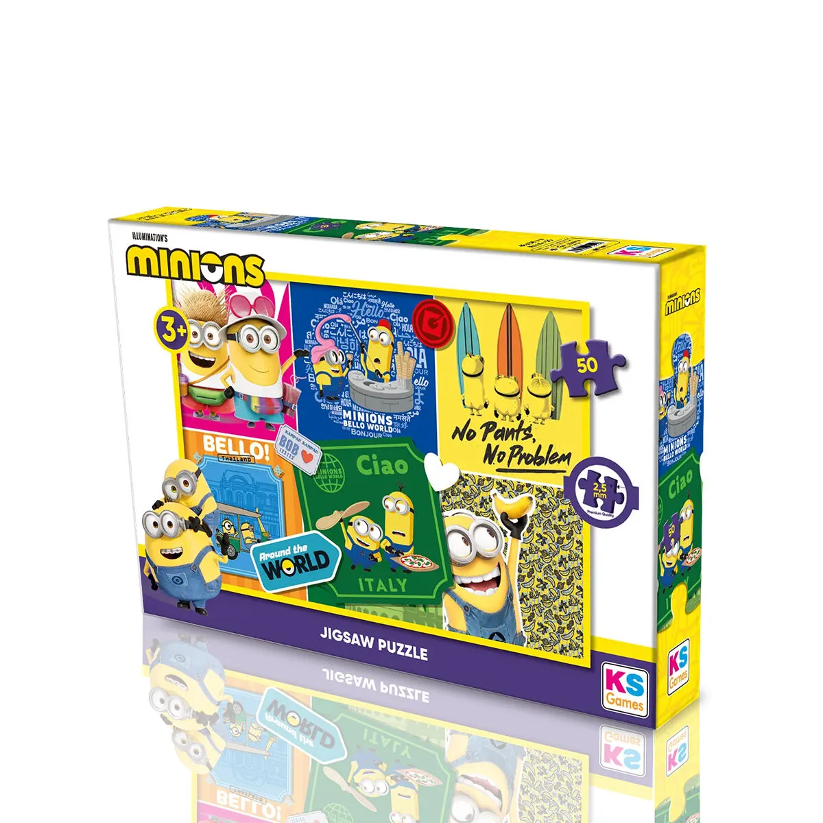 MO 709 MINIONS 50 PARÇA LİSANSLI PUZZLE