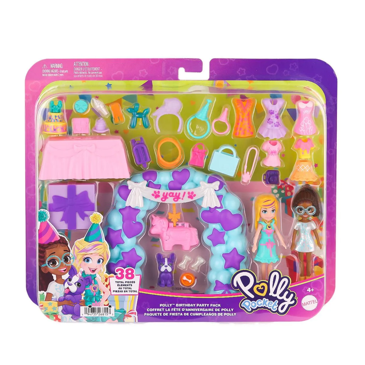 Polly Pocket Pollynin Doğum Günü Partisi Paketi