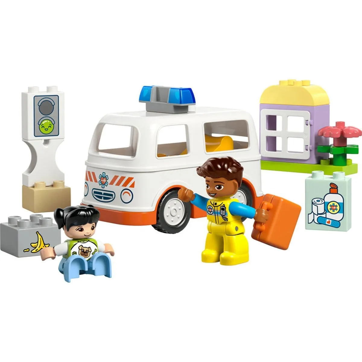Lego Duplo Ambulans ve Sürücü 19 parça +2 yaş — görsel 2