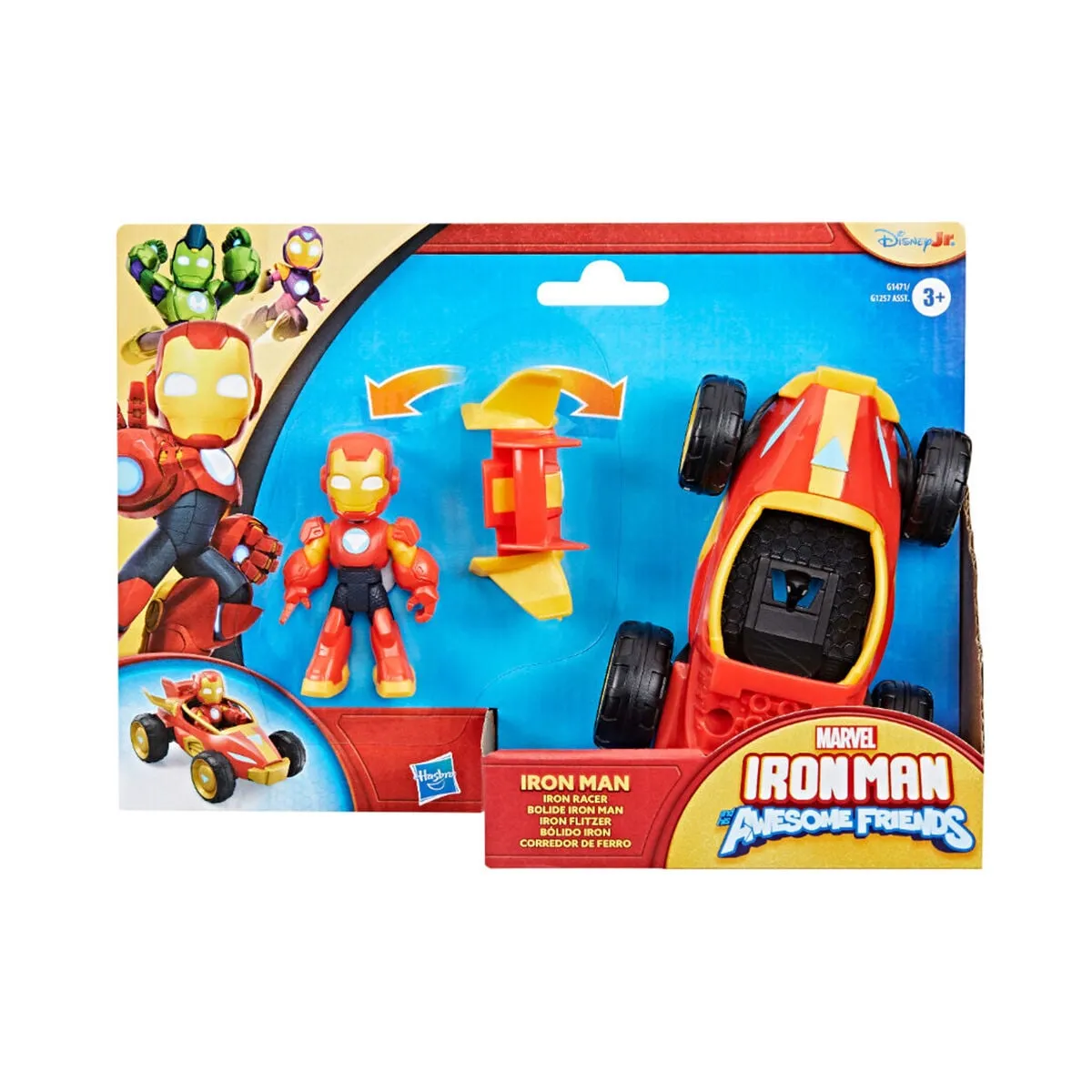 Iron Man Ve Arkadaşları Araç Ve Figür Oyun Seti — görsel 3
