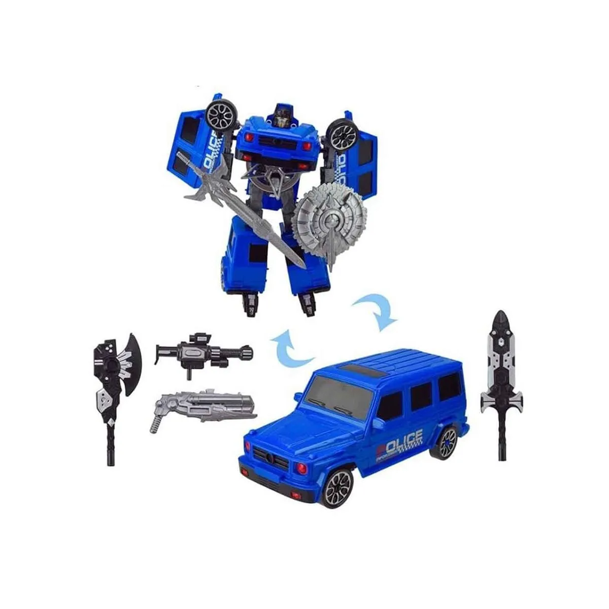 Transformer Police-G/fast Flame Robot — görsel 4