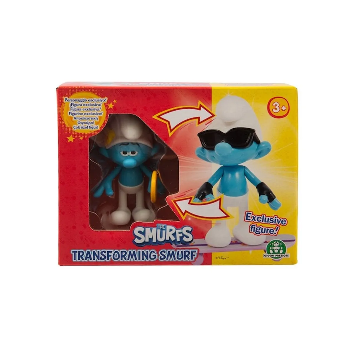 Şirinler Dönüşen 10 cm Figür