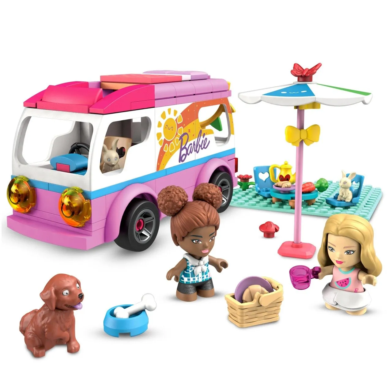 Barbie Mega Karavan Yapı Seti 123 Parça — görsel 3