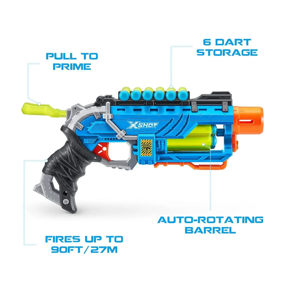X-Shot Dino Attack Striker Sünger Atan Silah — görsel 2