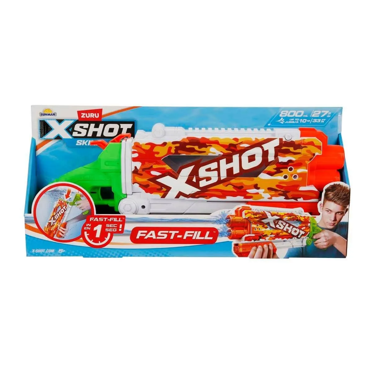 Shot Skins Pump Action Fast Fill Su Tabancası 49,5 cm — görsel 2