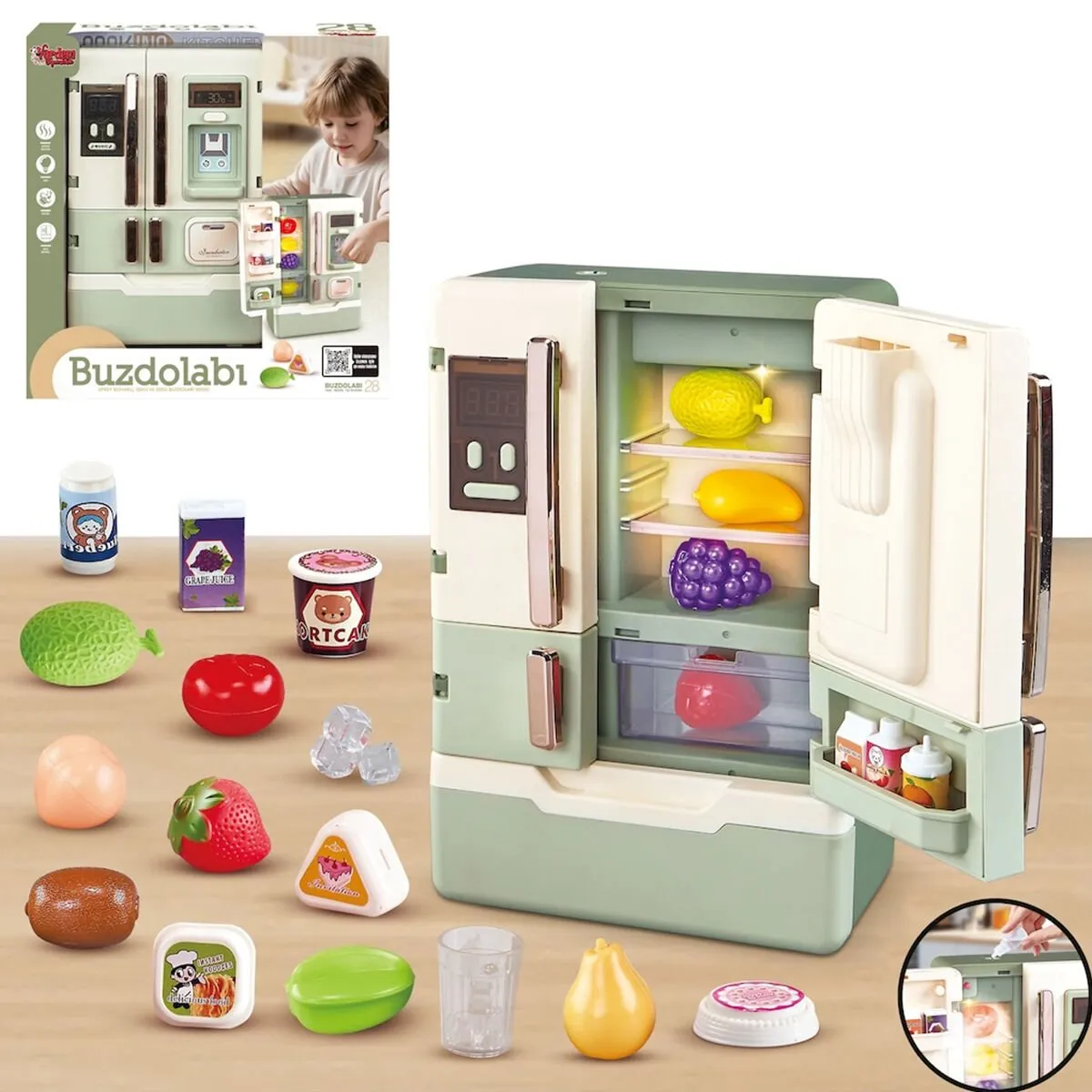 Işıklı ve Sesli Aksesuarlı Buzdolabı — görsel 3