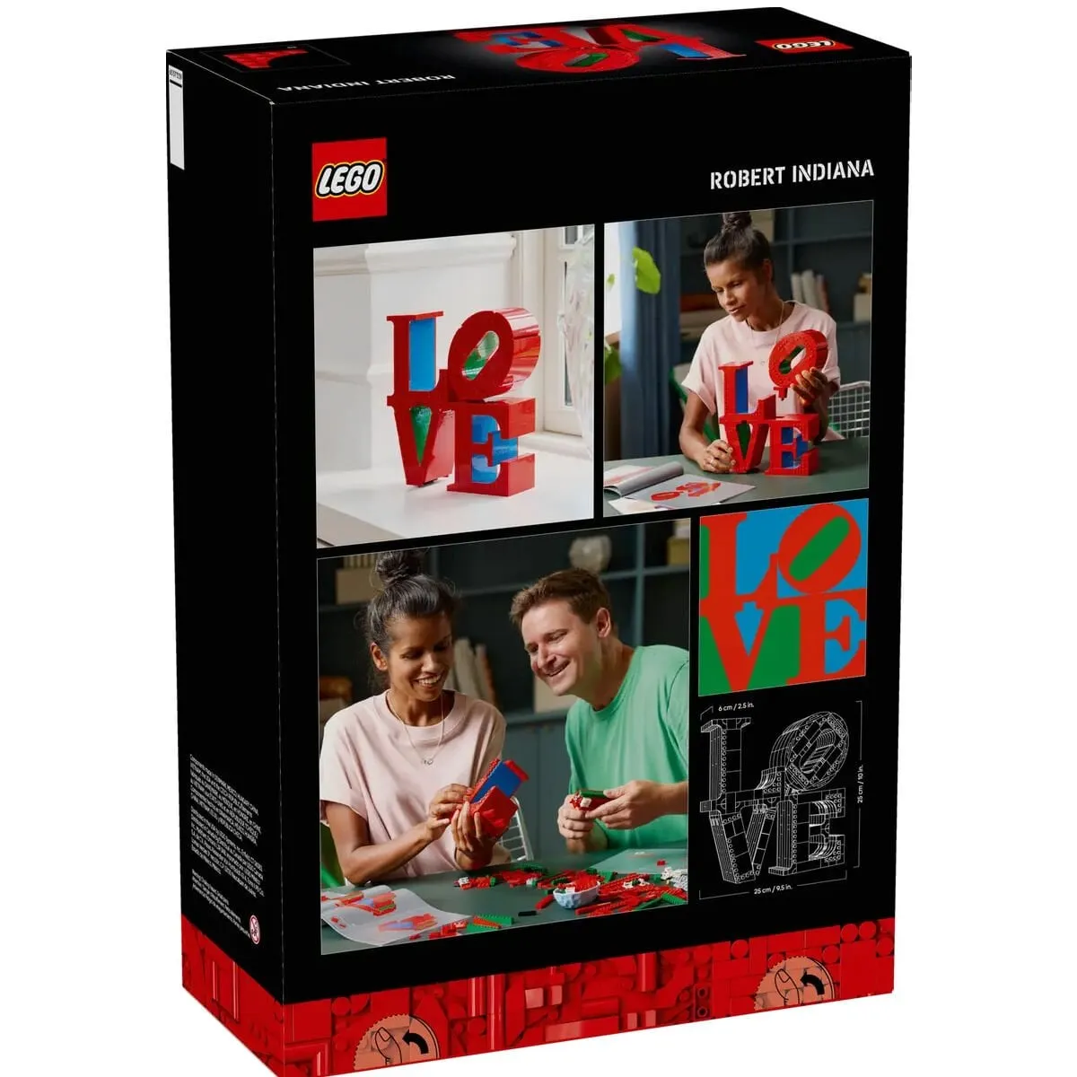 Lego Art LOVE 791 parça +18 yaş — görsel 3