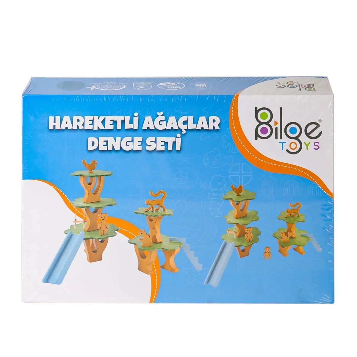 101 Ahşap Hareketli Ağaçlar Denge Seti