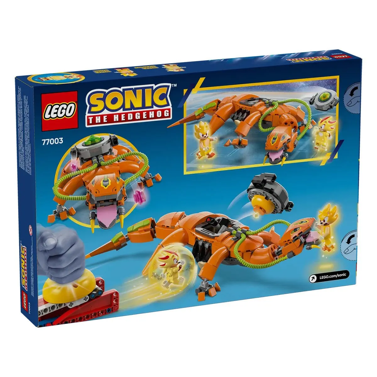 Lego Sonic the Hedgehog Super Shadow ve Biolizard'a Karşı 419 parça +9 yaş — görsel 6