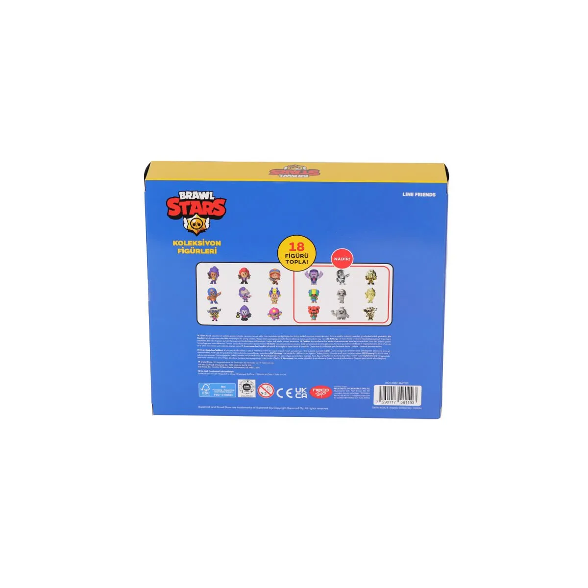 PMI BRW2070 Brawl Stars 8'li Delüks Figür Set Asorti — görsel 3