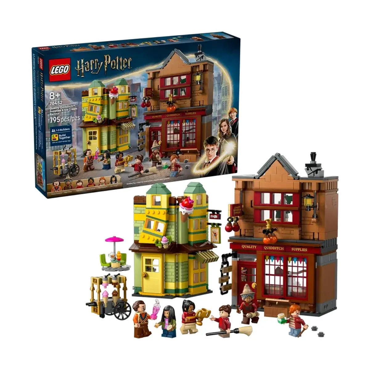 Lego Harry Potter-Quidditch Malzemeleri ve Dondurma Salonu 795 parça +8yaş