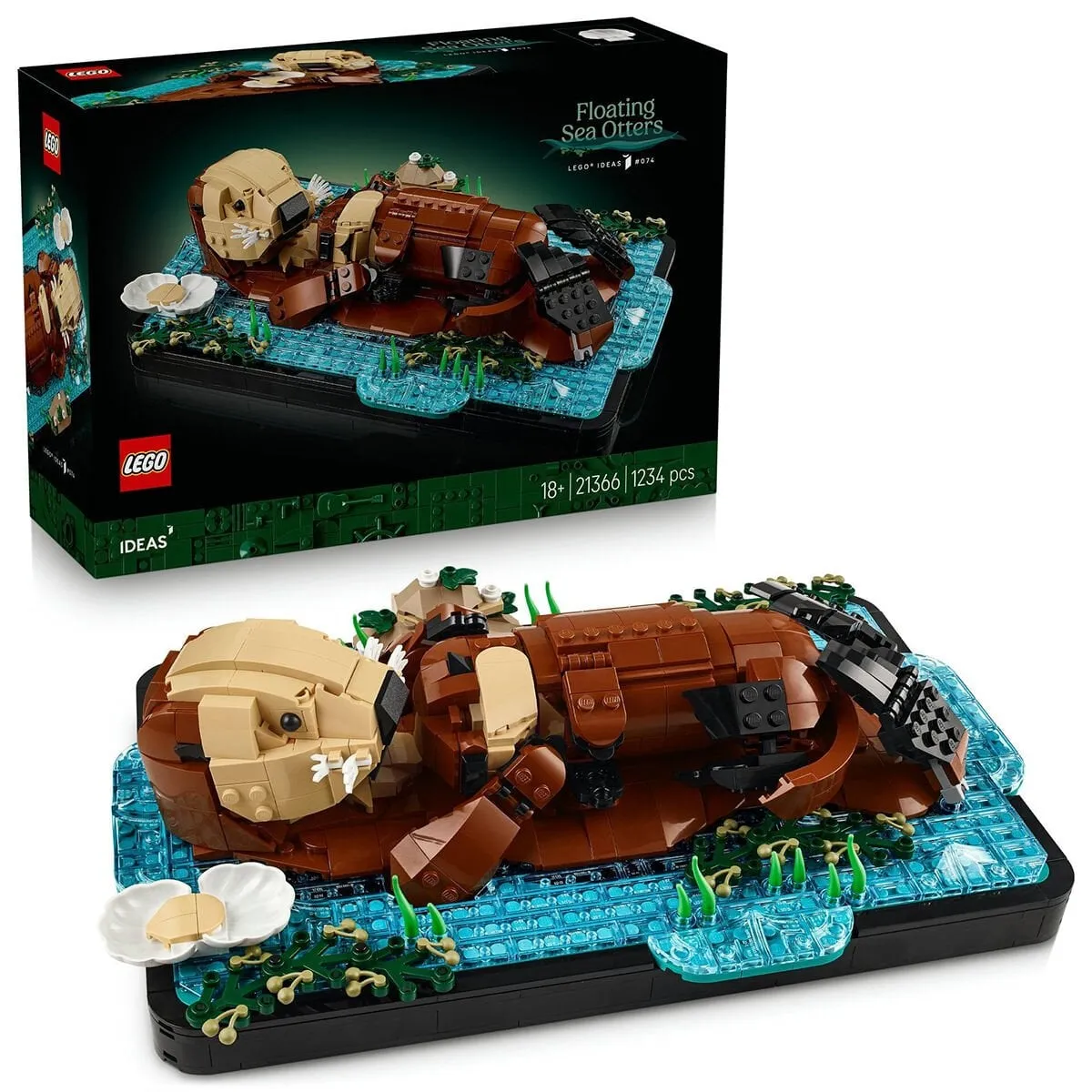 Lego ideas Su Samurları 1234 parça +18 yaş