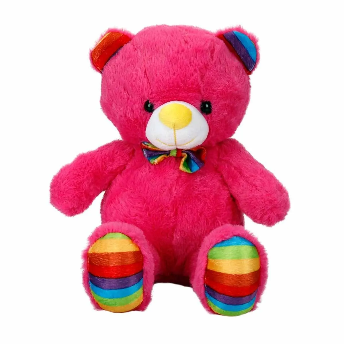 Sunman Kurdeleli Renkli Peluş Ayı 30 cm — görsel 2