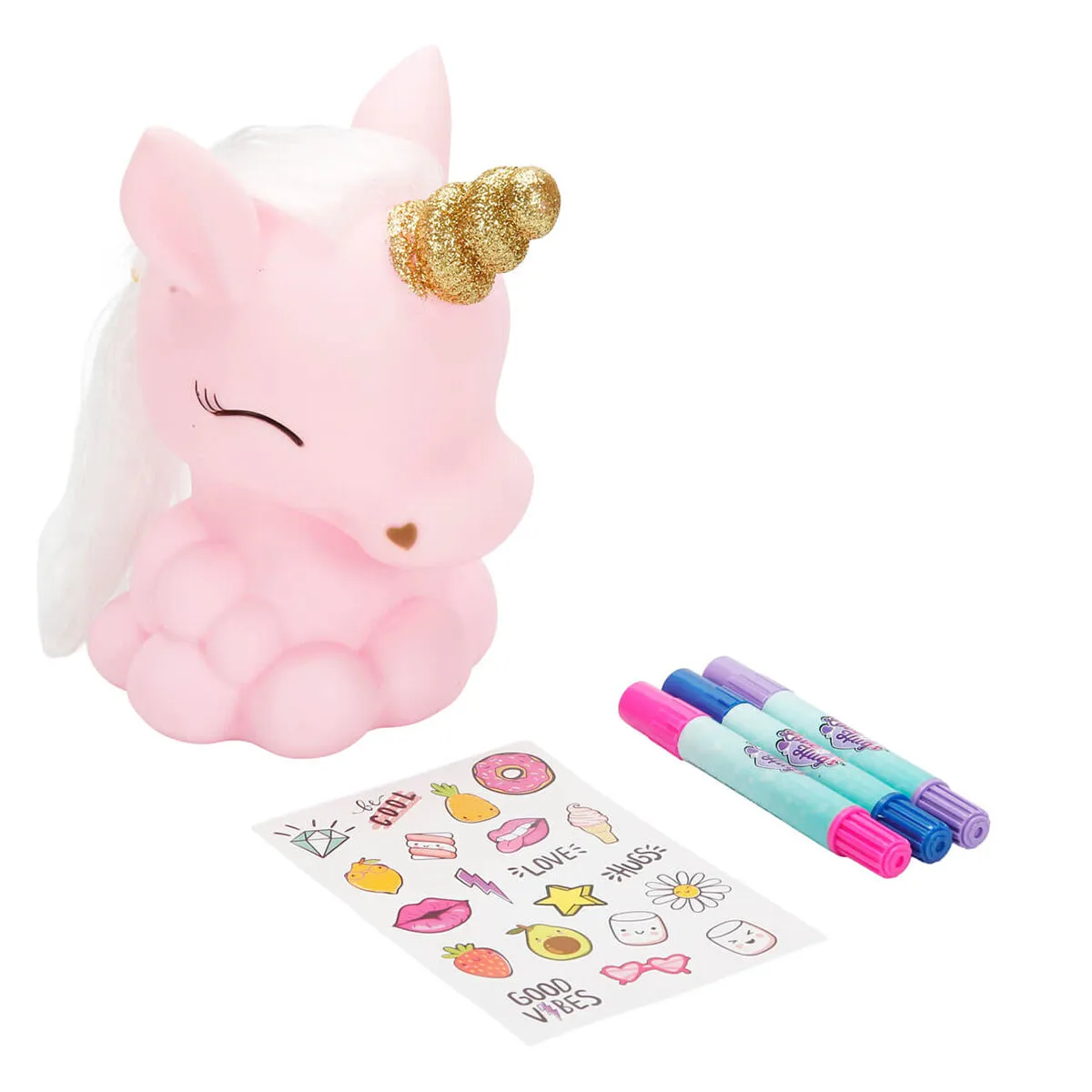 Unicorn Boyama ve Sticker Seti Işıklı (SUN-HTI-SBR-HOBİ) — görsel 2