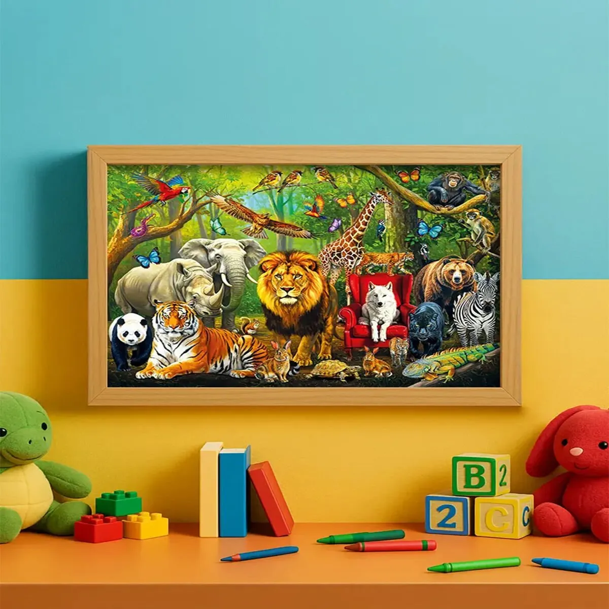 Forest Anımals 100 Parça Puzzle — görsel 3