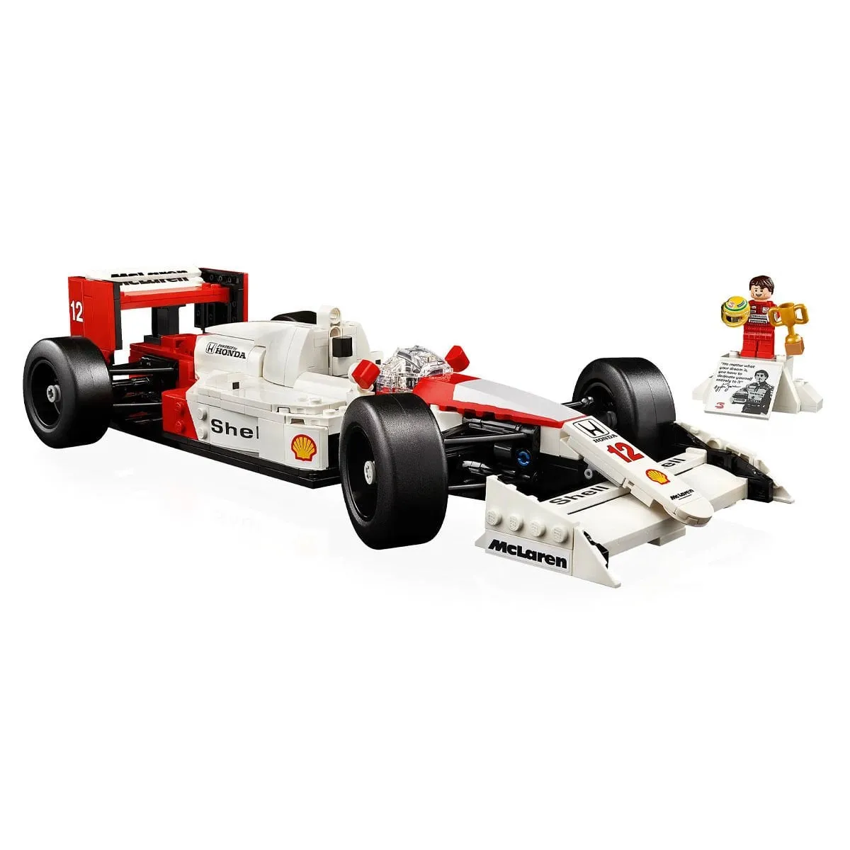 Lego icons - McLaren MP4/4 ve Ayrton Senna 693 parça +18 yaş — görsel 3