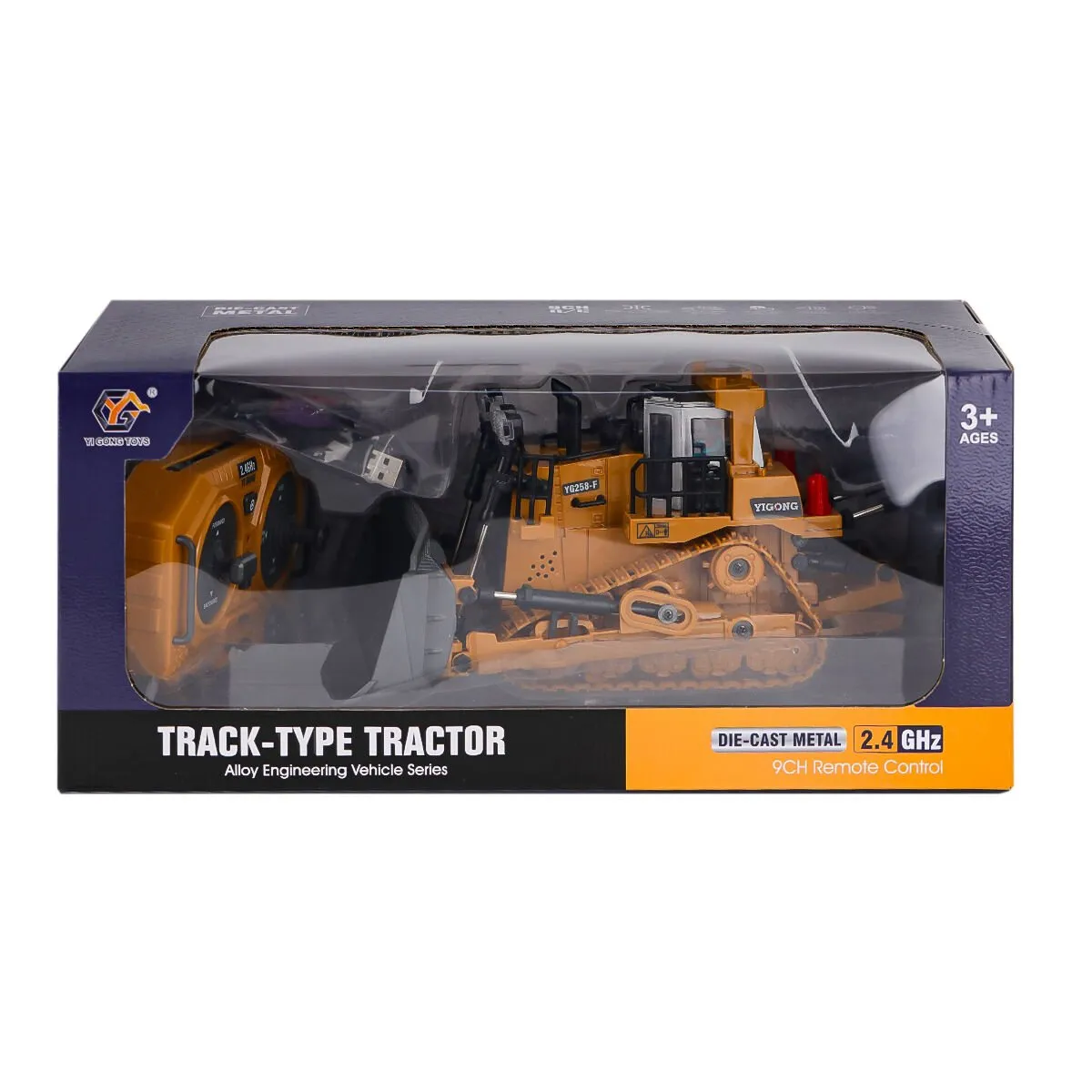 Kumandalı Sesli Işıklı Bulldozer -Gepettoys