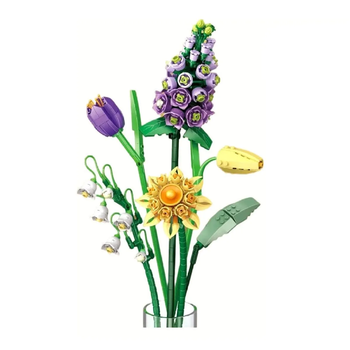 LOZ Eternal Flowers Serisi - ''Çiçekli Sabah, Ay Işıklı Akşam'' 534 Parça Yapım Seti — görsel 2