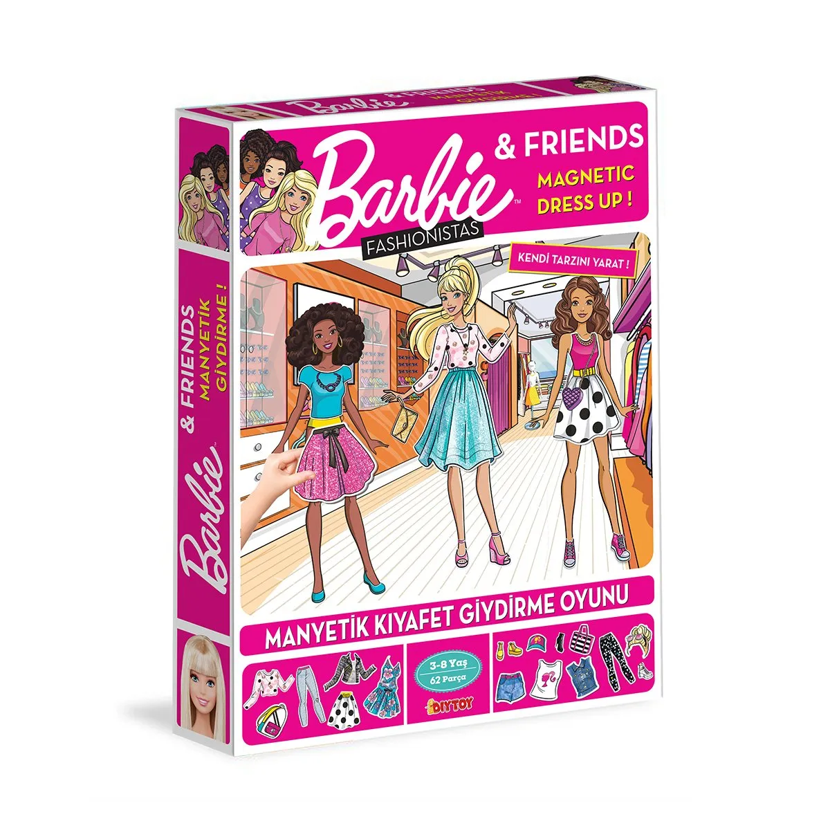 Diytoy, Barbie Fashionistas Kıyafet Giydirme