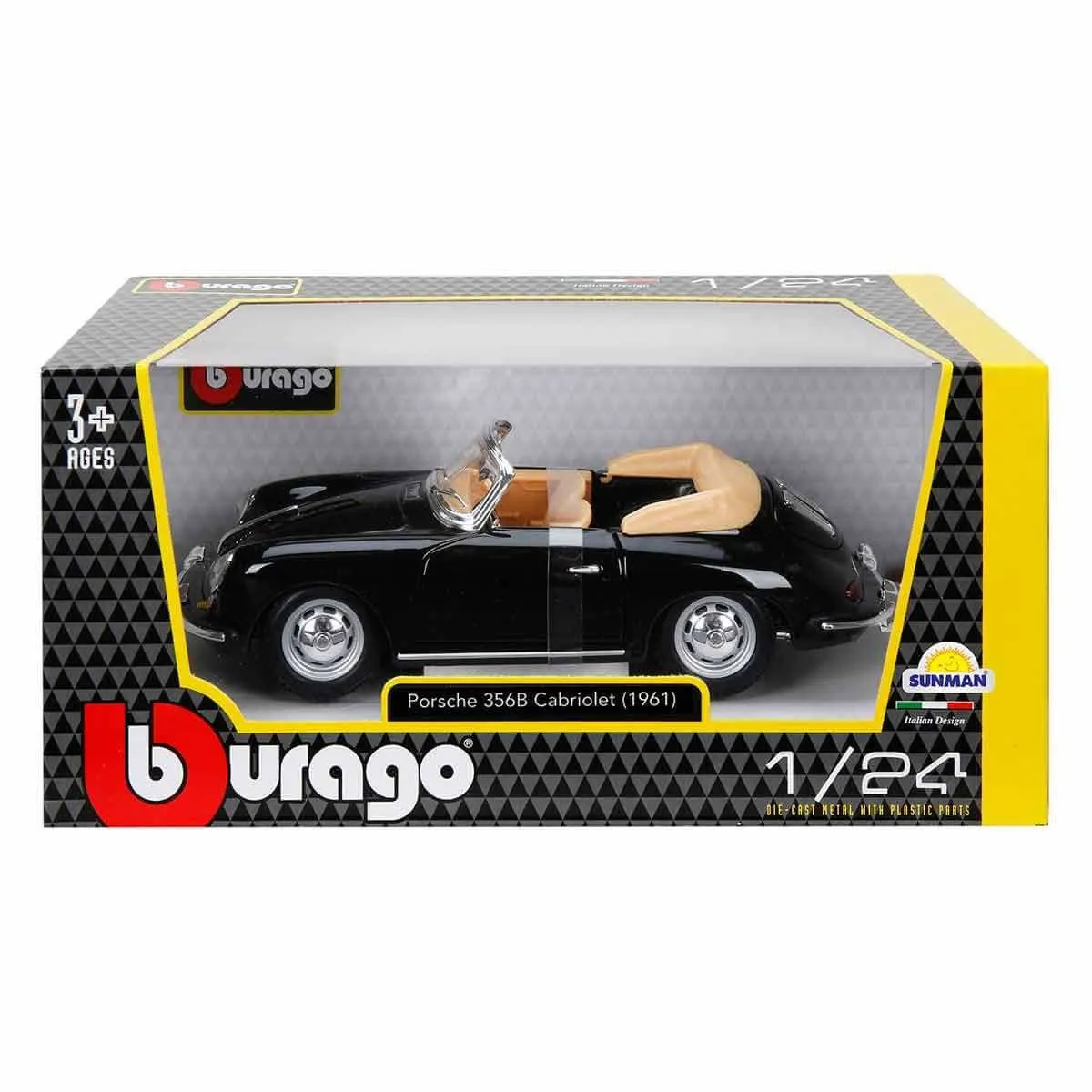 1:24 Porsche 356B Cabriolet 1961 Araba