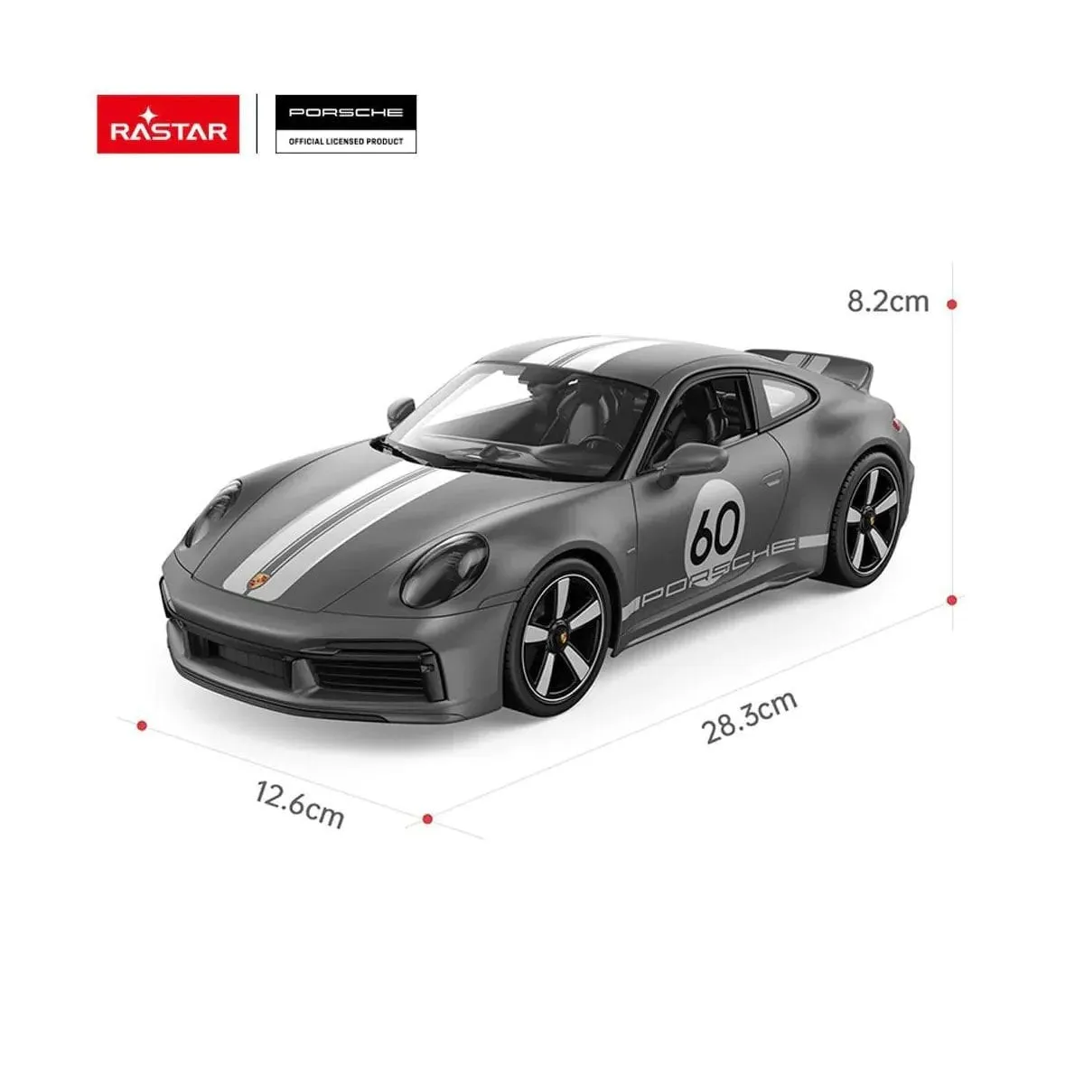 Kumandalı Porsche 911 Sport Classic 1:16 — görsel 3