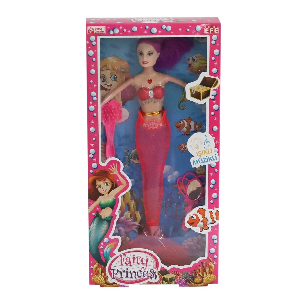 Müzikli ve Işıklı Deniz Kızı -Efetoys