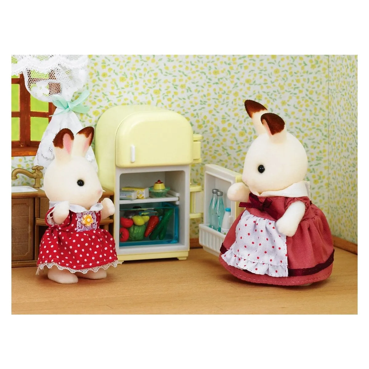 Sylvanian Families Çikolata Kulaklı Anne Buzdolabı Seti +3 yaş — görsel 3