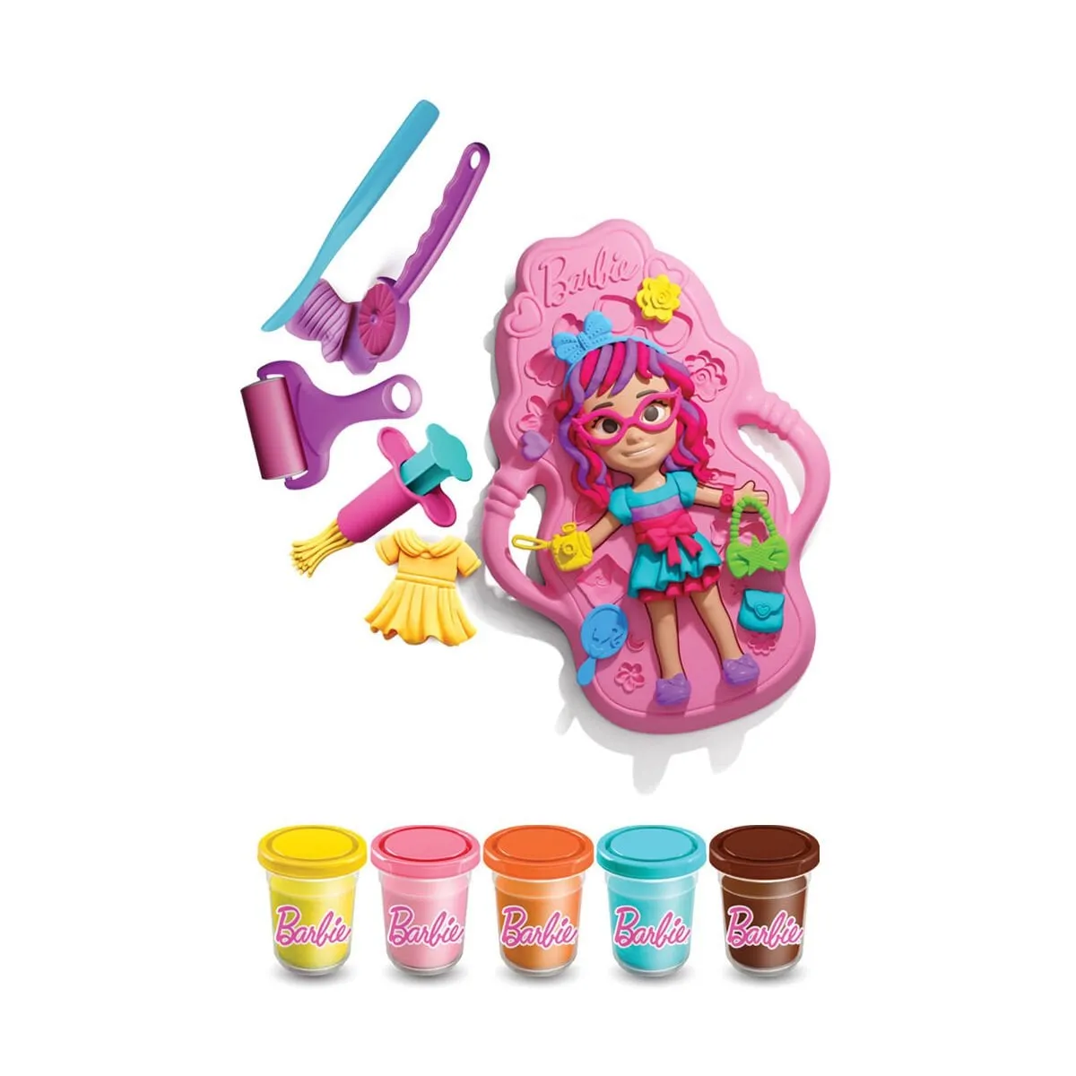 Barbie Bebek Giydirme Hamur Set 280 Gr — görsel 2