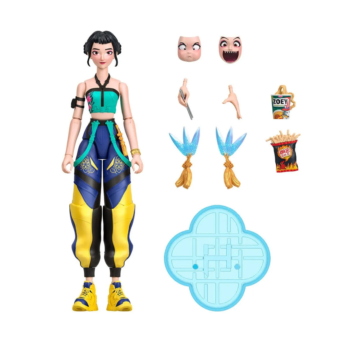 K-POP Demon Hunters Zoey Aksiyon Figürü — görsel 2