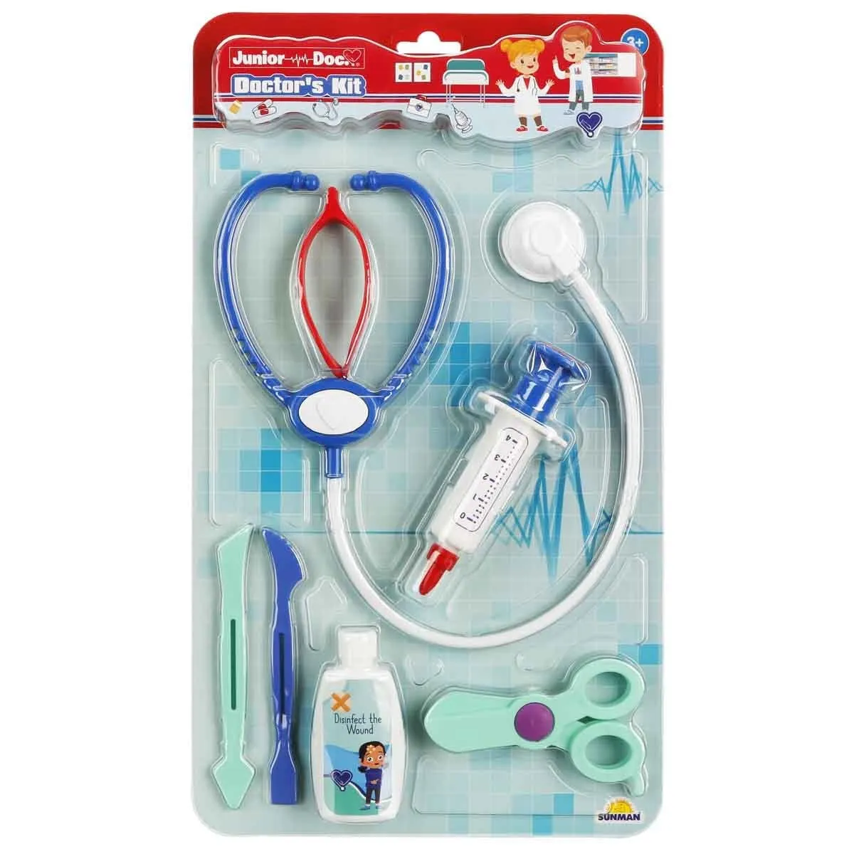SABC-JDC- Oyuncak Doktor Oyun Seti (Ürün oyuncaktır)