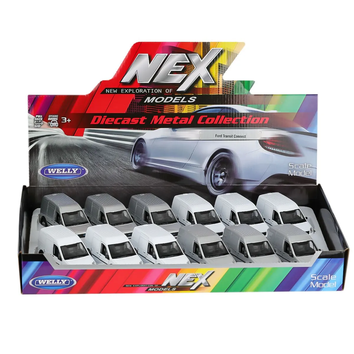 Welly Metal Çek Bırak Ford Transit — görsel 5