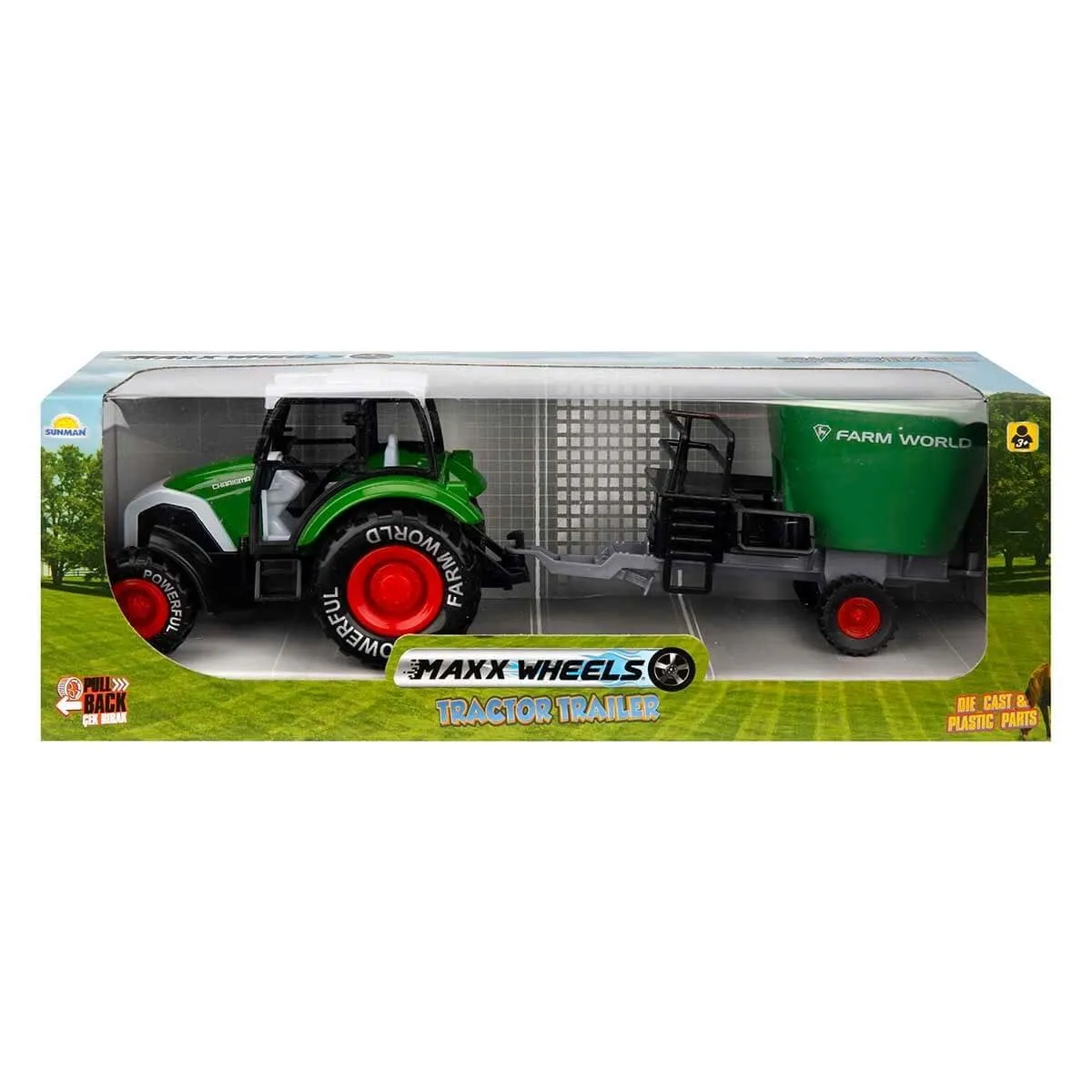 Maxx Wheels Traktör Çiftlik Aracı — görsel 4