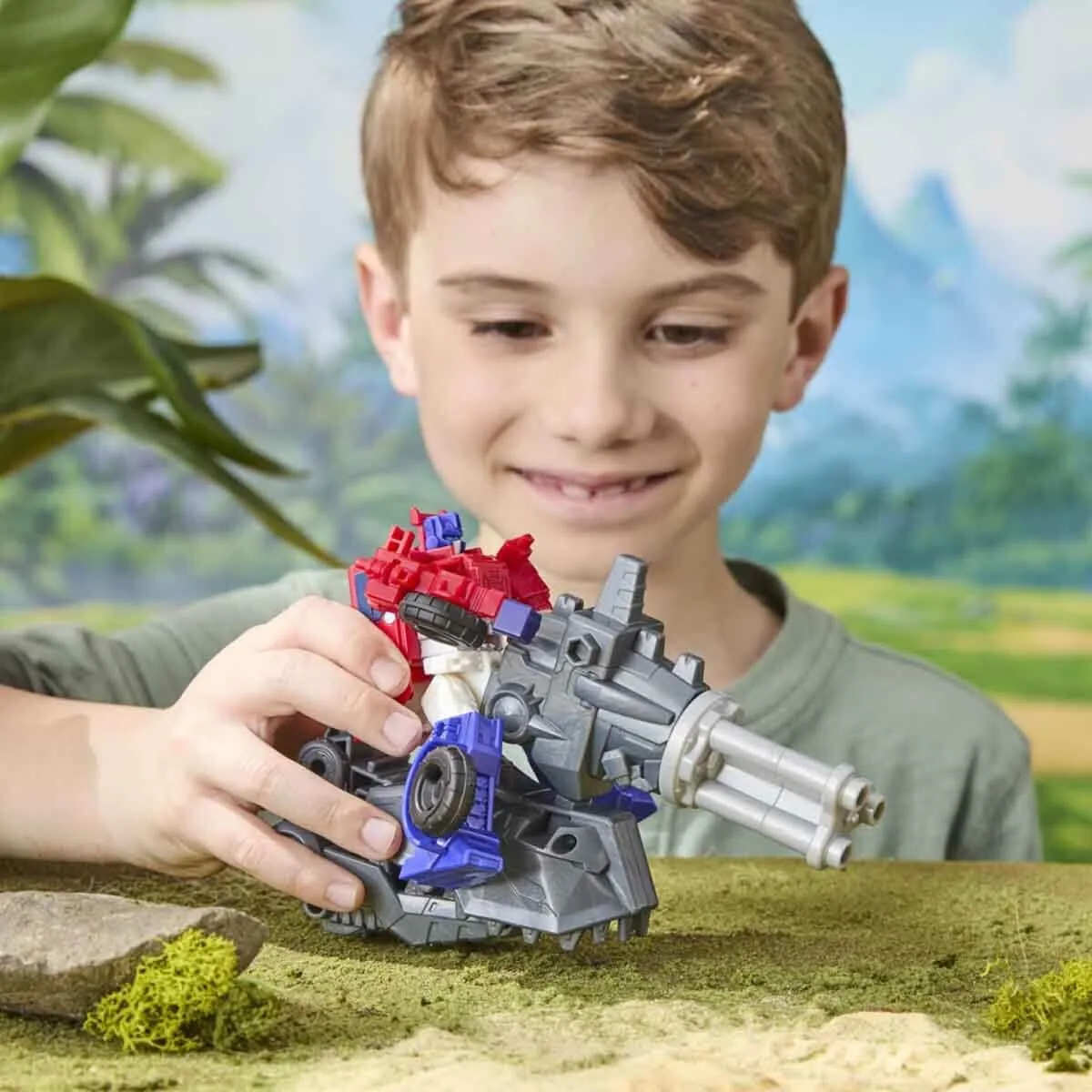 Transformers Cyberworld Grimlock Chomp And Battle Aksiyon Figürü — görsel 3