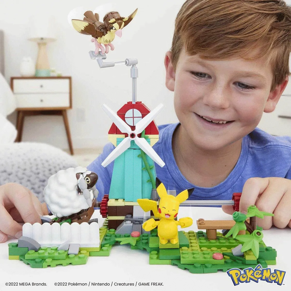 MEGA™ Pokémon™ Countryside Windmill - Yel Değirmeni Kasabası Seti 240 parça +7 yaş — görsel 4