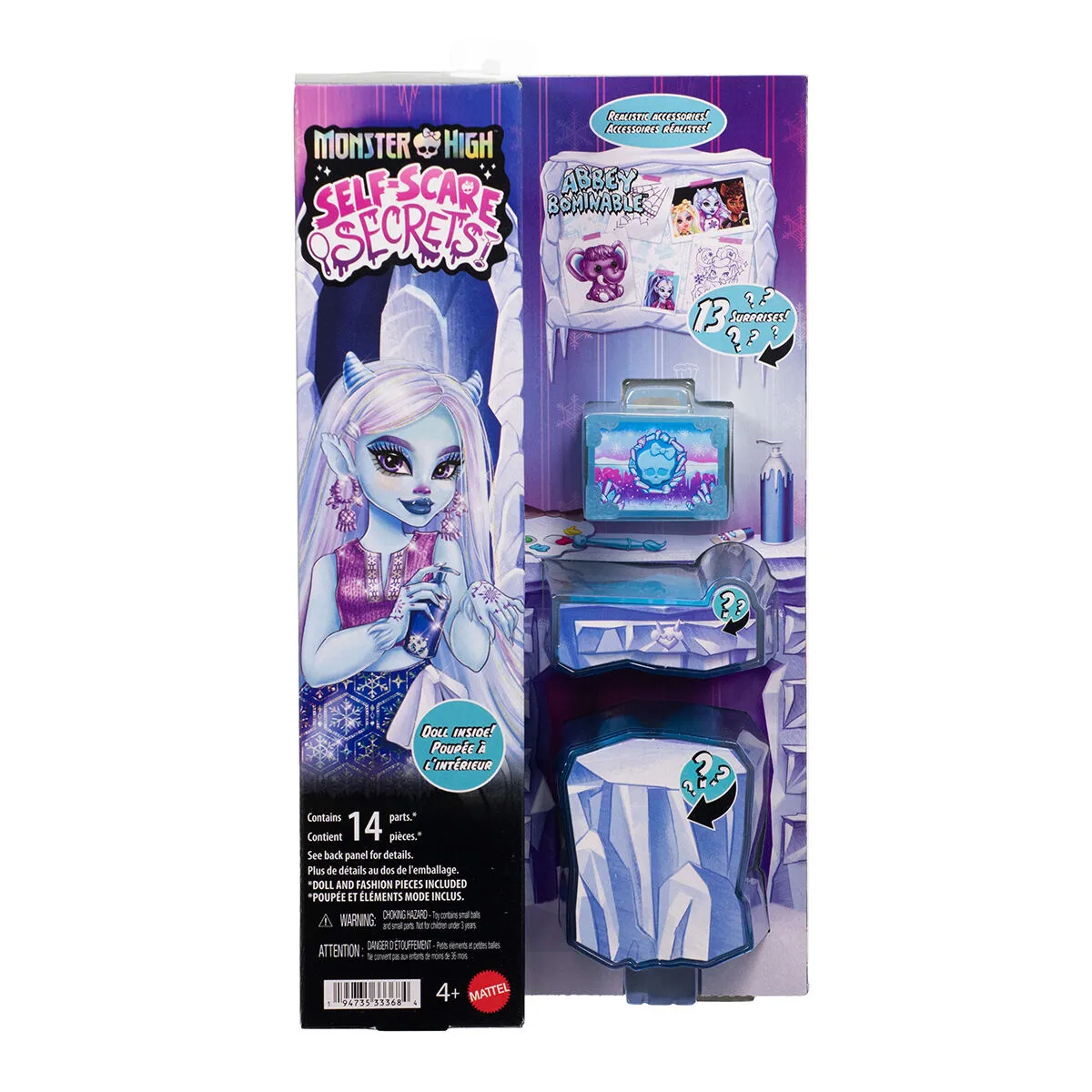 JHK44 Monster High - Abbey Bominable Self-Scare Secrets Wave — görsel 7