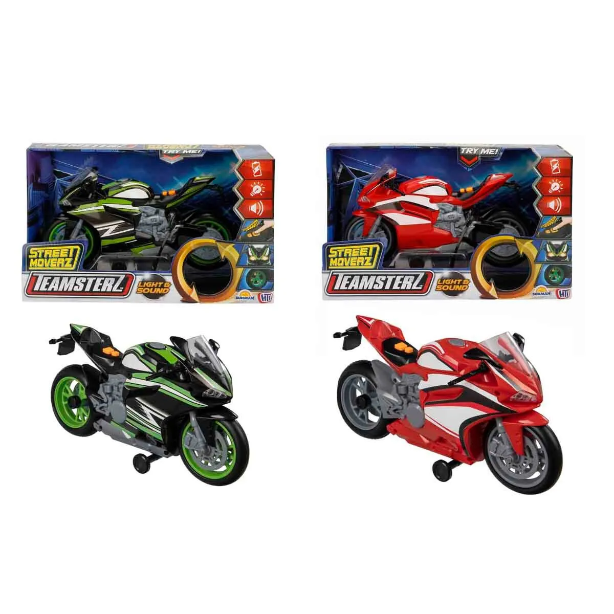 Teamsterz Street Moverz Motorize Motosiklet Ses Işık — görsel 5