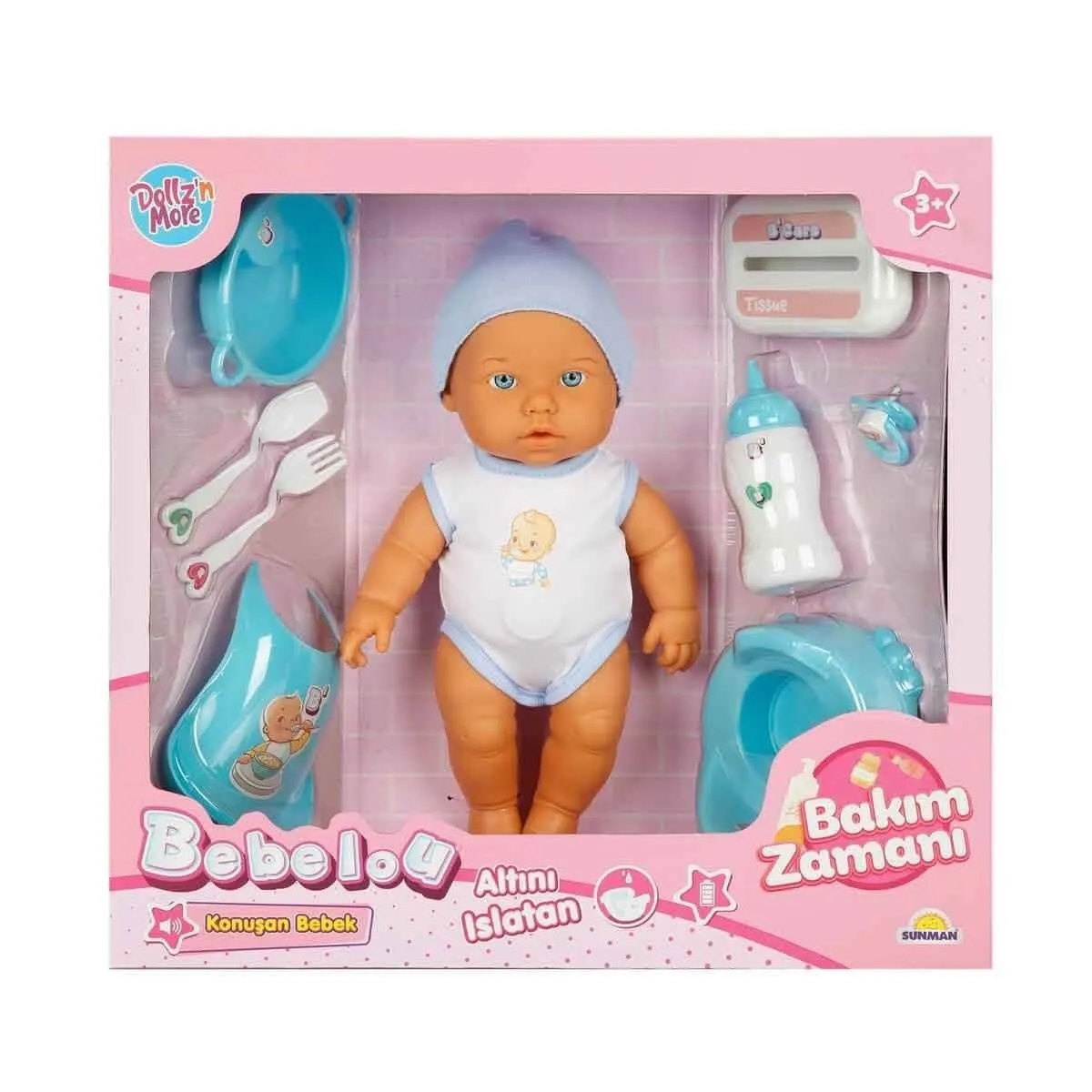 Bebelou Sesli Gülen Ağlayan Bebek 32 cm — görsel 2